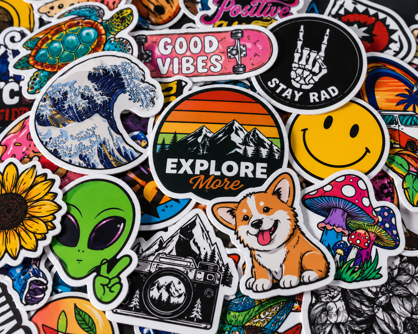Custom Die Cut Stickers
